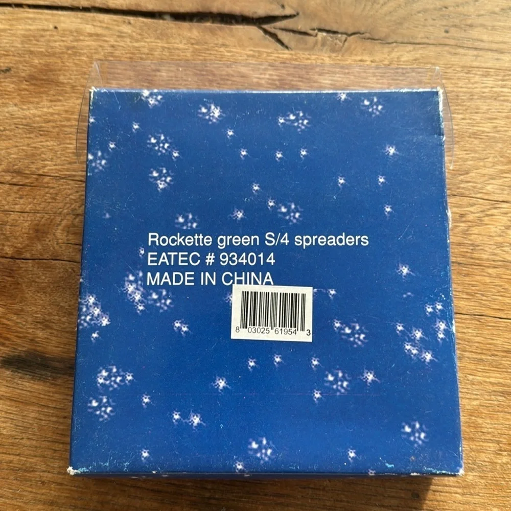 RARE!!  Radio City Rockettes Christmas Spreaders Cheese